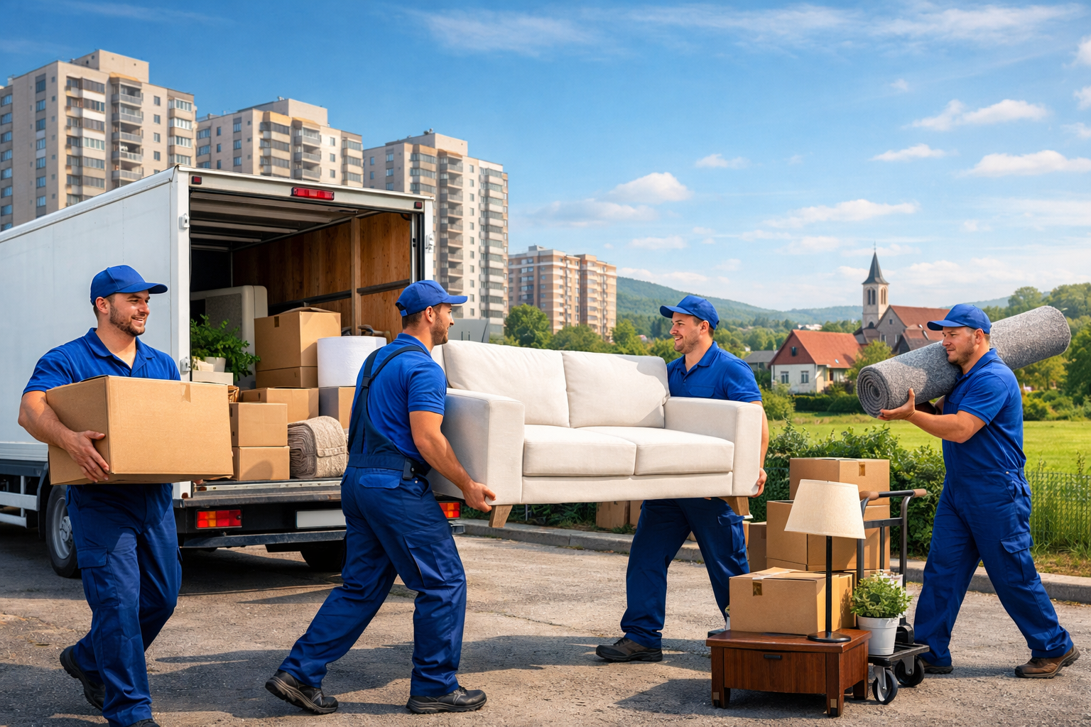 Stěhování Plzeň rychle a levně